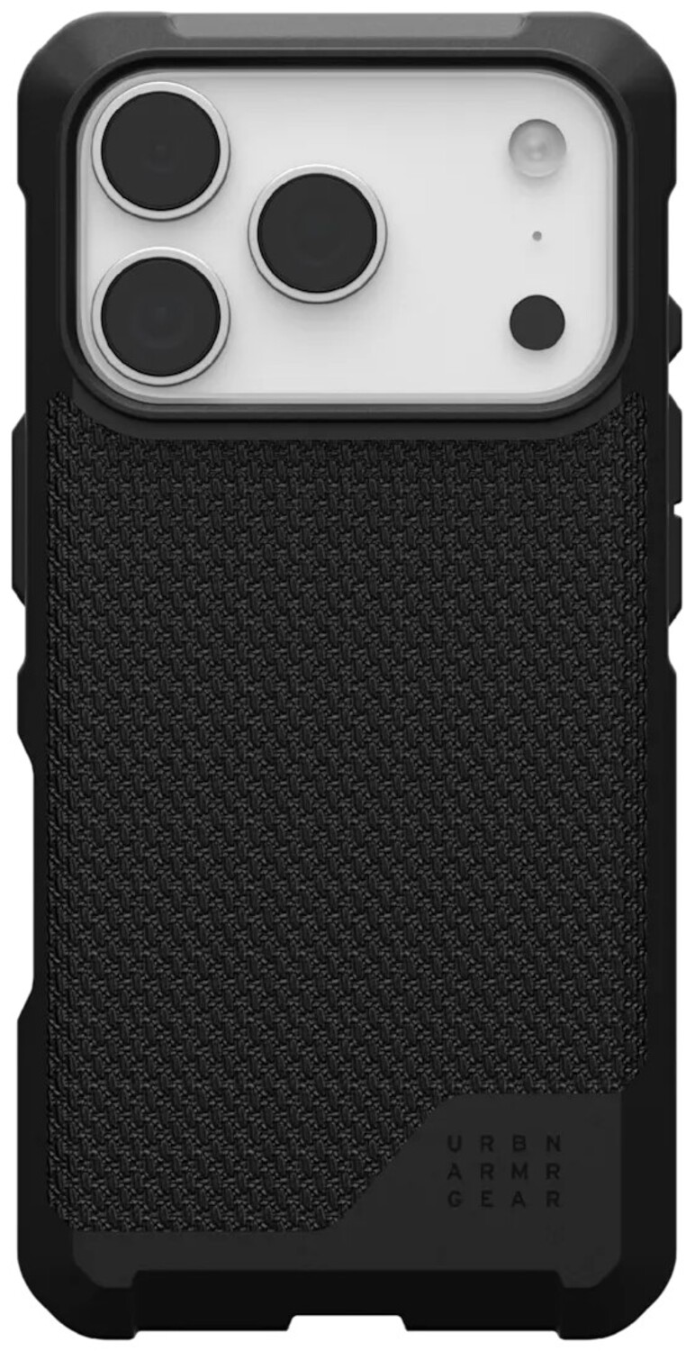 Чохол для смартфону UAG for iPhone 17 Pro, Metropolis LT MagSafe, Kevlar Black (114517113940) - Фото 1