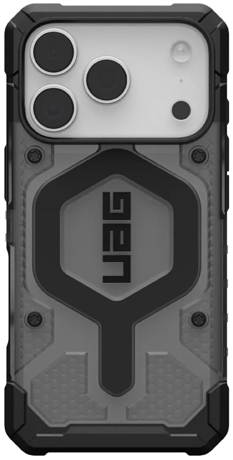 Чохол для смартфону UAG for iPhone 17 Pro, Pathfinder Clear MagSafe, Ash/Black (114551113140) - Фото 1