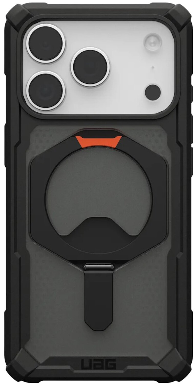 Чохол для смартфону UAG for iPhone 17 Pro, Plasma XTE MagSafe, Black/Pop Orange (114527114097) - Фото 1