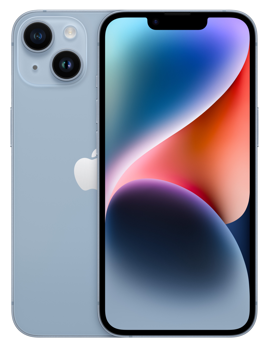 Смартфон Apple iPhone 14 256GB Blue (REF, A+) e-SIM - Фото 1
