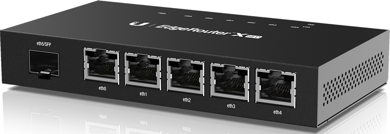 Маршрутизатор интернет LAN Ubiquiti ER-X-SFP - Фото 1