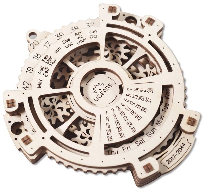 3D пазли Ugears Навігатор дат 2.0 (70218) - Фото 1
