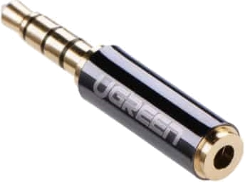 Переходник аудио UGREEN 3.5 mm Male to 2.5 mm Female Adapter (20502) - Фото 1