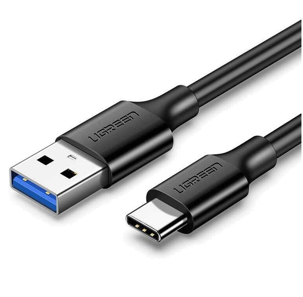 Кабель синхронизации данных UGREEN US184 USB 3.0 - Type-C Cable 1 m Black (20882) - Фото 1