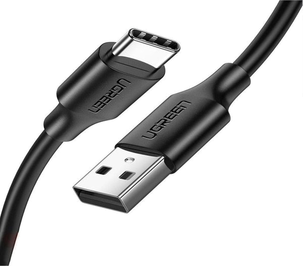 Кабель синхронизации данных UGREEN US287 USB - Type-C Cable 2 m Black (60118) - Фото 1