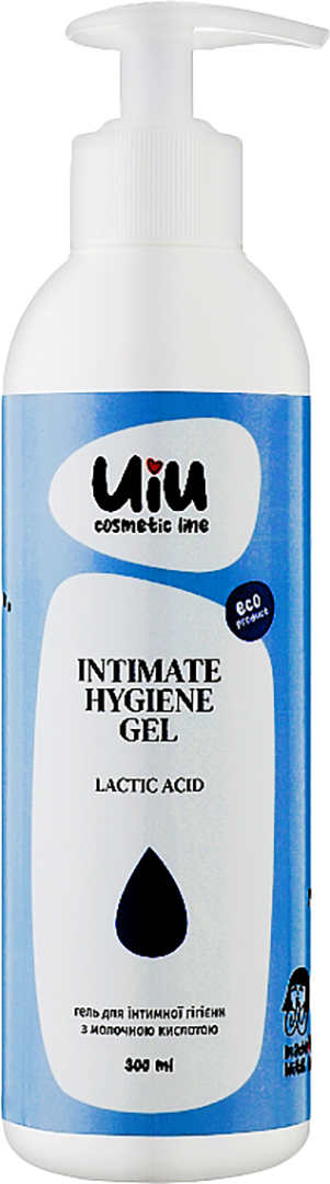 Купити Гель для інтимної гігієни UIU з молочною кислотою 300 мл (4820152332905) - Фото 1 Гель для інтимної гігієни UIU з молочною кислотою 300 мл (4820152332905) - Фото 1