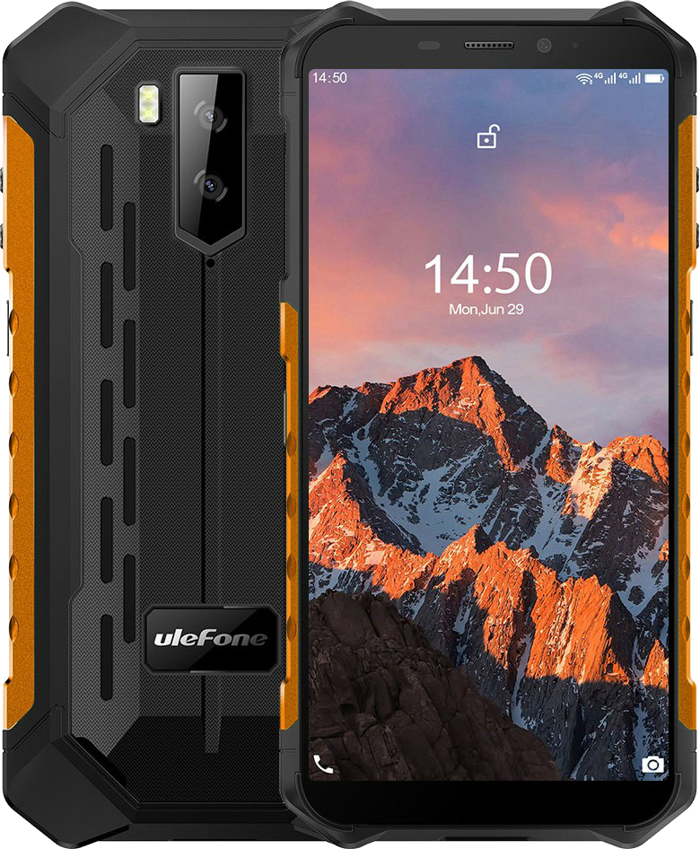 Уценка - Смартфон Ulefone Armor X5 Pro 4/64Gb Orange - Фото 1
