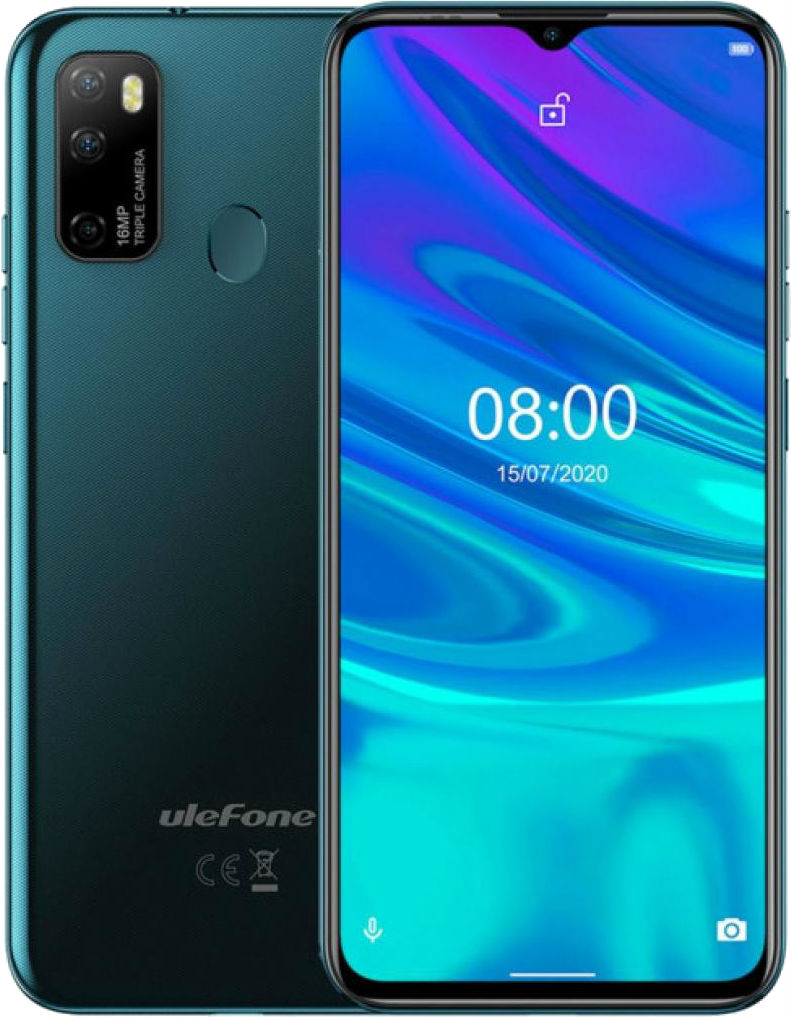 Купить Смартфон Ulefone Note 9P 4/64Gb Midnight Green - Фото 1 Смартфон Ulefone Note 9P 4/64Gb Midnight Green - Фото 1