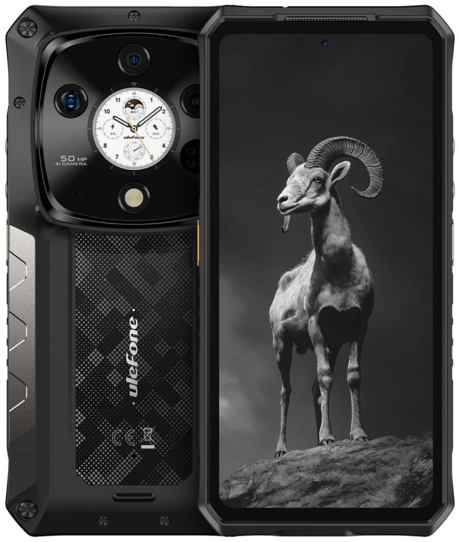 Смартфон Ulefone Armor 28 Pro 16/512Gb NFC Black - Фото 1