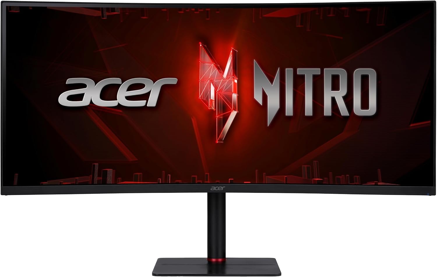 Монітор ігровий Acer XV345CURX0bmiipphx (UM.CX5EE.001) Black - Фото 1