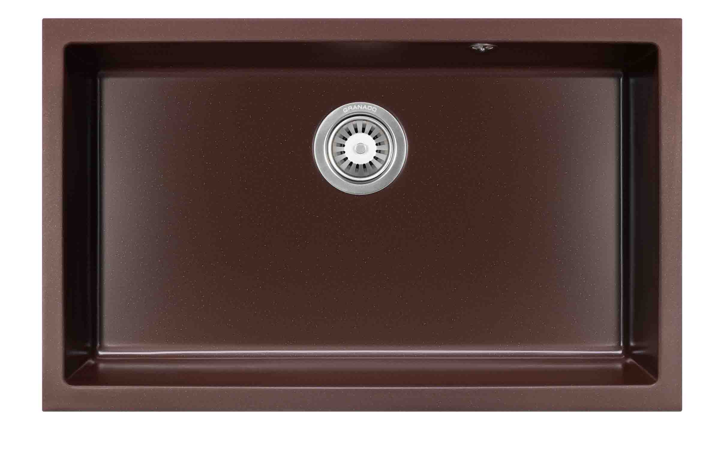 Мойка кухонная GRANADO Under top XL Marron - Фото 1