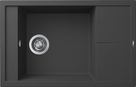 Мийка кухонна Elleci UNICO 305 nero 40 - Фото 1