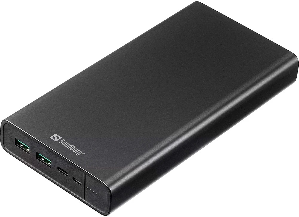 Купить Батарея мобильная Sandberg PD 127W 5A 40000 mAh, 2хUSB Type-C OUT (420-63) - Фото 1 Батарея мобильная Sandberg PD 127W 5A 40000 mAh, 2хUSB Type-C OUT (420-63) - Фото 1