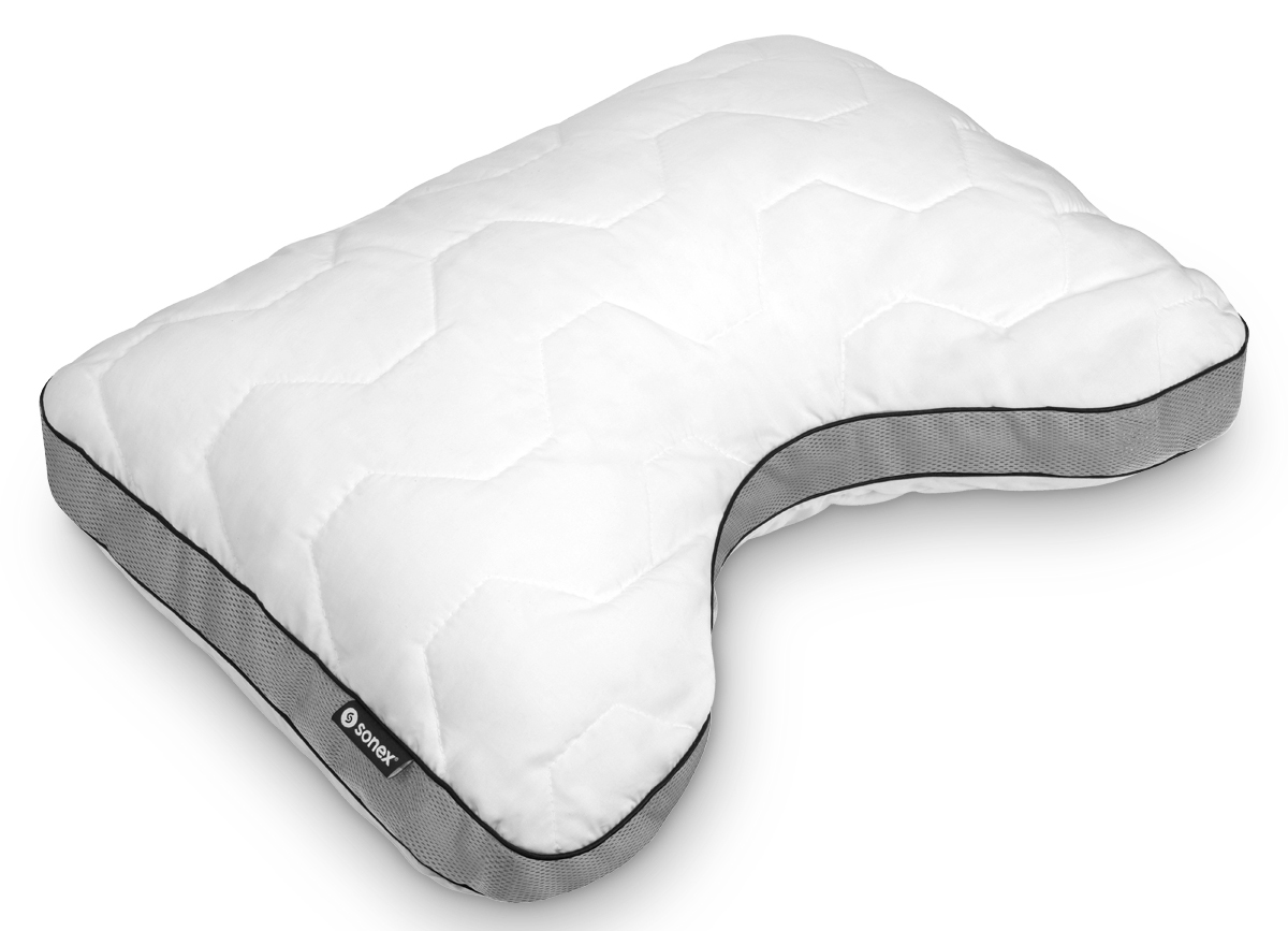 Подушка ортопедична Sonex гібридна з пам’яттю та ефектом охолодження Frost Curve 50x70 см (SO102468) - Фото 1
