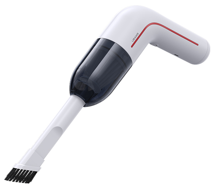 Автомобільний пилосос Usams US-ZB253 Mini Handheld Vacuum Cleaner LEJ Series White (XCQZB25301) - Фото 1