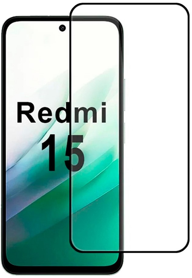 Захисне скло для смартфону BeCover for Xiaomi Redmi 15 Black (713905) - Фото 1