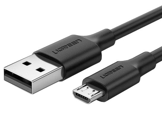 Кабель синхронизации данных UGREEN US289 USB - Micro USB Cable 2 m Black (60138) - Фото 1