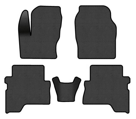 EVA коврики в салон авто EVAtech для Escape Ford 2012-2015 3 поколение SUV USA FD1577CV5SBB - Фото 1