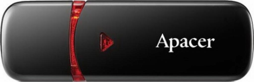 Флеш USB Apacer AH333 32GB USB 2.0 Black (AP32GAH333B-1) - Фото 1