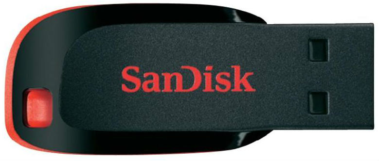 Флеш USB SanDisk Cruzer Blade 64GB (SDCZ50-064G-B35) - Фото 1