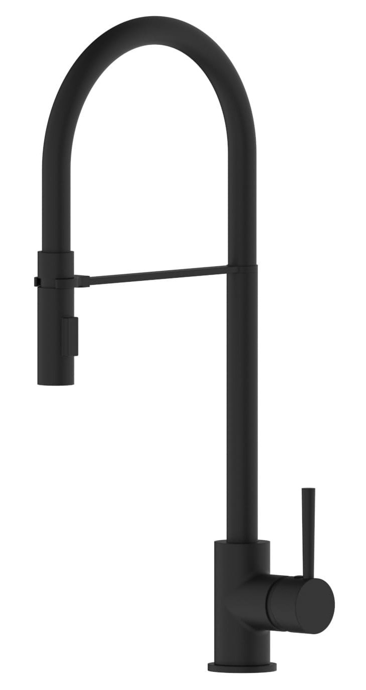 Смеситель кухонный Gunter & Hauer ROBUST Black - Фото 1