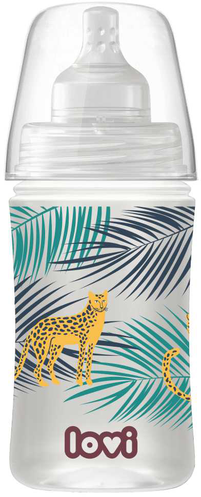 Бутылочка для кормления Lovi Trends 250 мл - Jungle Vibes (21/594) - Фото 1