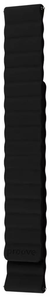 Ремешок для смарт-часов Proove Silk Grip Band 20 mm black (WBSGUW20MM02) - Фото 1