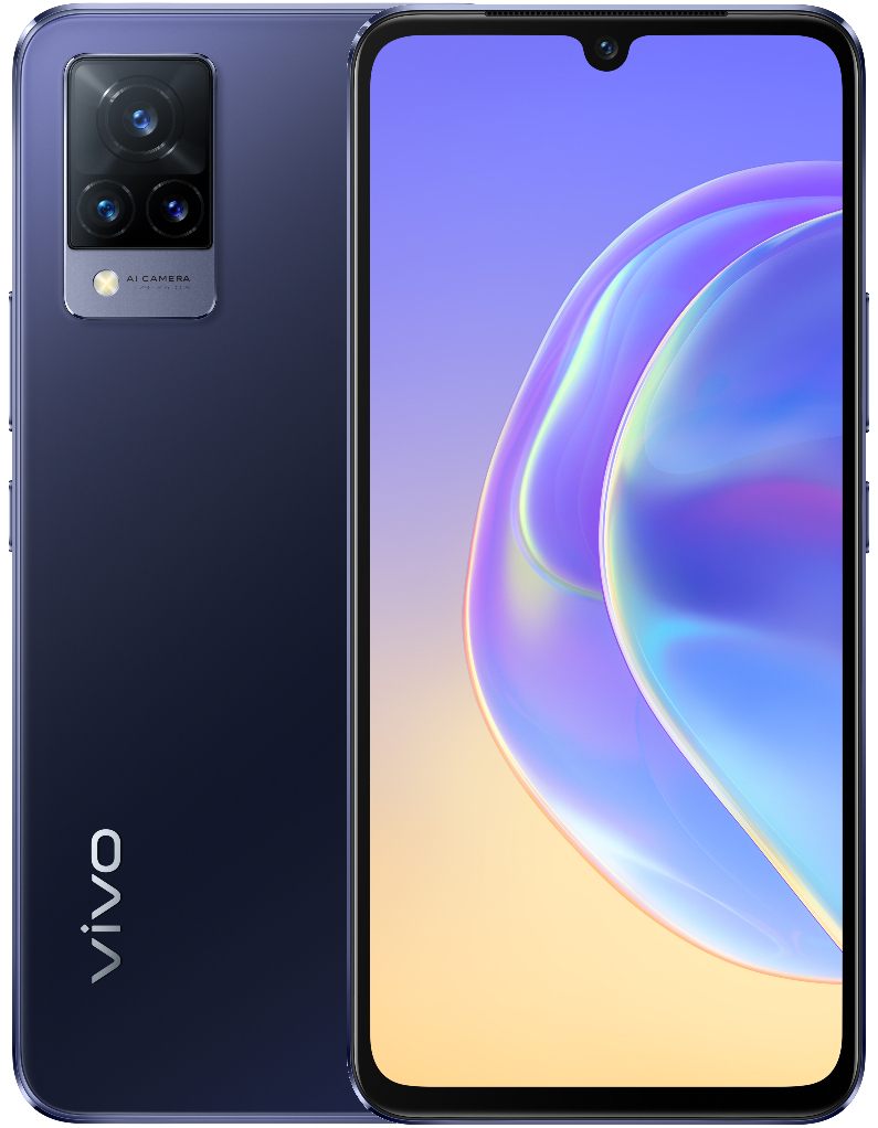 Смартфон vivo V21 8/128Gb Dusk Blue купить - цена, характеристики | COMFY