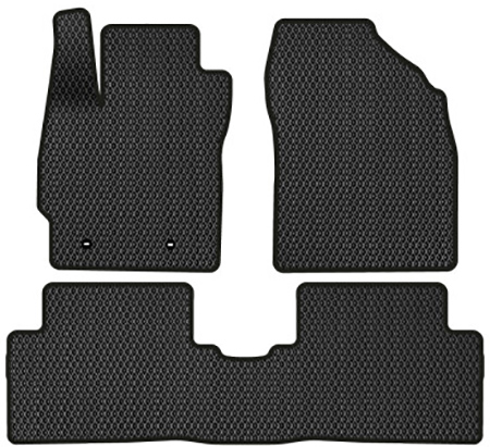 EVA коврики в салон авто EVAtech для Auris Hybrid (E150) 3-doors Toyota 2009-2012 1 поколение Htb EU TY33850ZV3TL2RBB - Фото 1