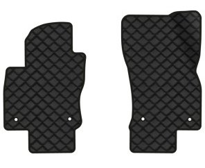 Коврики из экокожи в салон авто передние EVAtech для Octavia A7 AT Skoda 2013-2020 3 поколение Liftback EU (SK3639AG2AV4BBB) - Фото 1