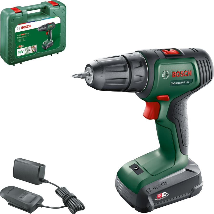 Дрель-шуруповерт Bosch UniversalDrill 18V (0.603.9D4.001) - Фото 1
