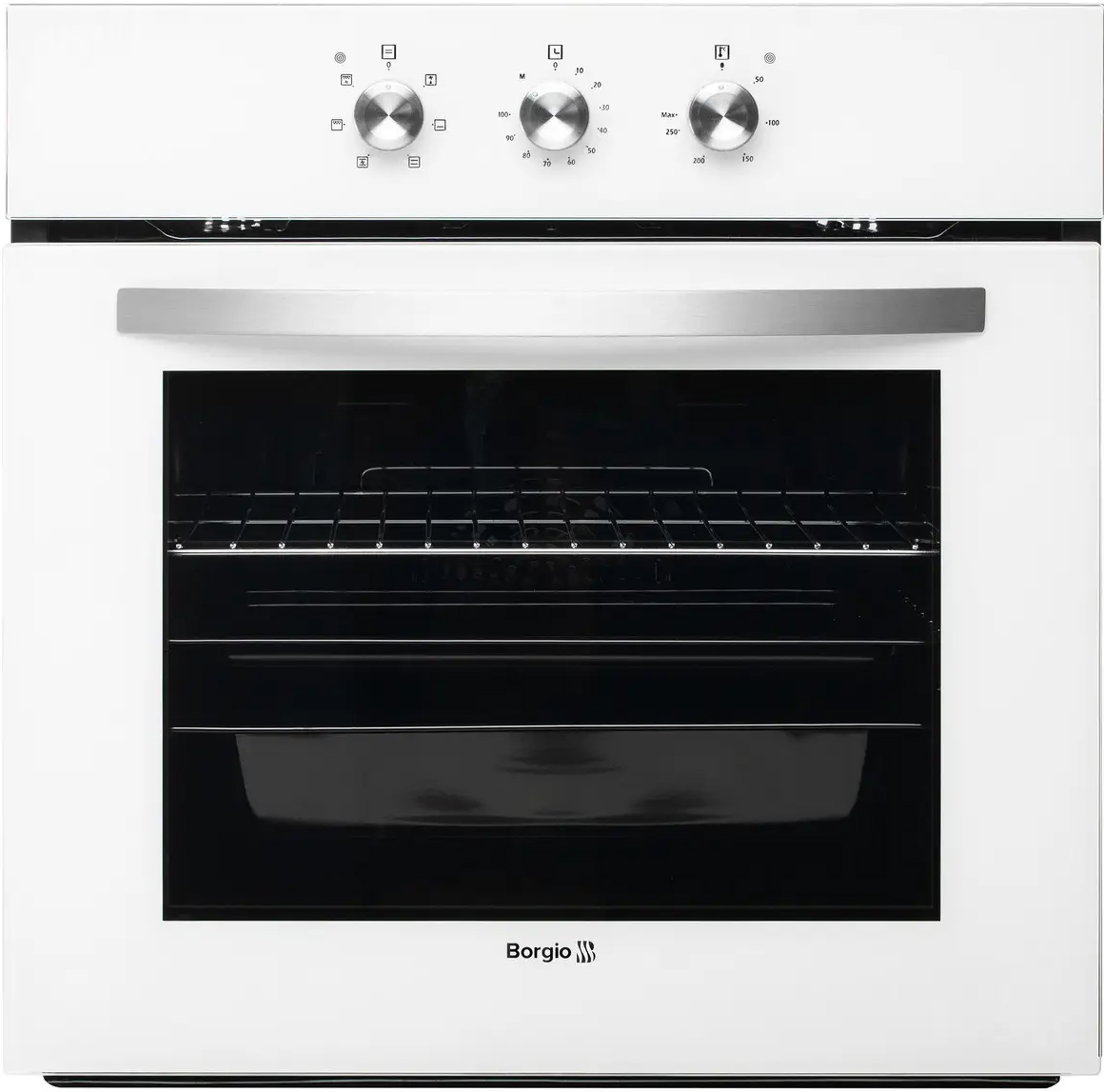 Духовой шкаф электрический Borgio OFA 106.02 V White Glass - Фото 1