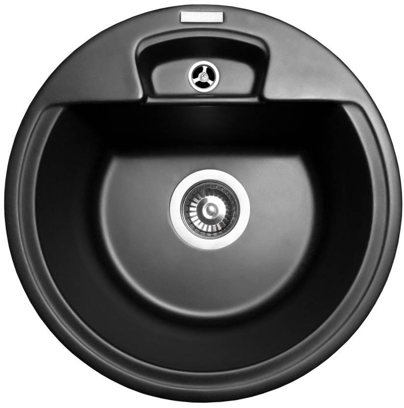 Мийка кухонна Miraggio VALENCIA Black Shine - Фото 1