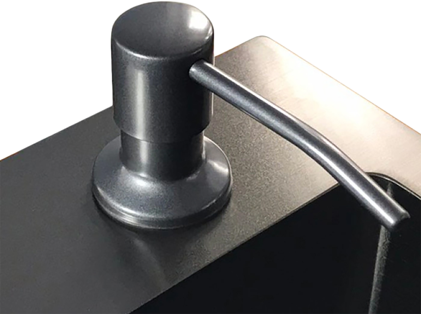 Купити Дозатор для мила VALESO PVD Black 104 - Фото 1 Дозатор для мила VALESO PVD Black 104 - Фото 1