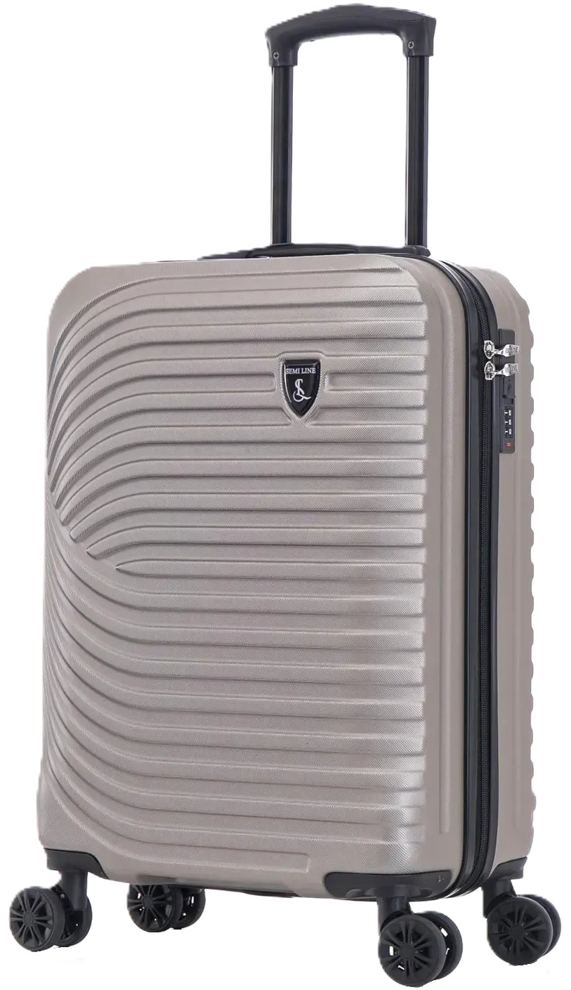 Купити Валіза Semi Line S Champagne (T5864-1) - Фото 1 Валіза Semi Line S Champagne (T5864-1) - Фото 1