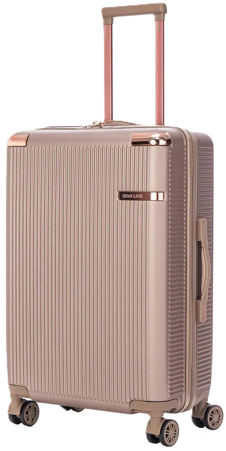 Чемодан Semi Line M Champagne (T5666-4) - Фото 1
