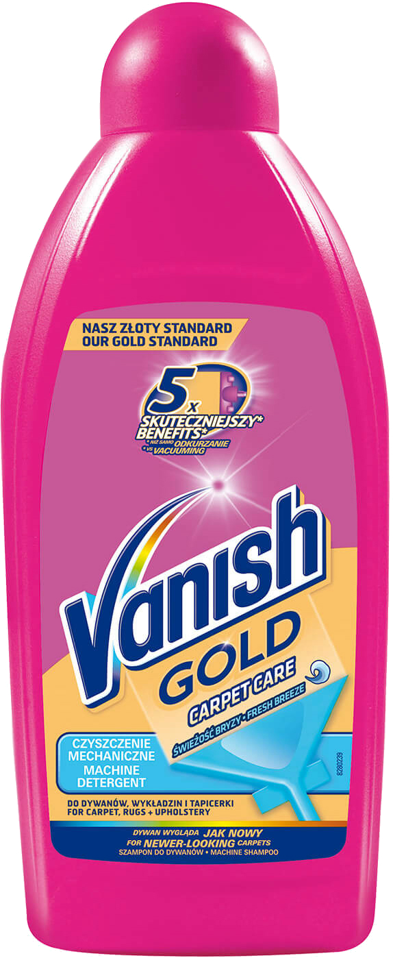 Уценка - Шампунь для пылесосов моющих Vanish CARPET SHAMPOO GOLD MACHINE 500мл - Фото 1