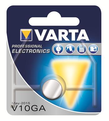 Батарейка Varta V 10 GA BLI 1 ALKALINE - Фото 1
