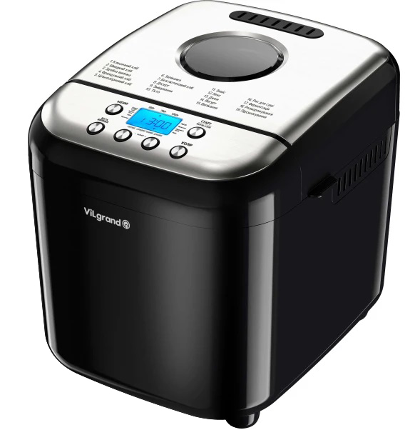 Хлебопечь ViLgrand VBM6091 Black - Фото 1