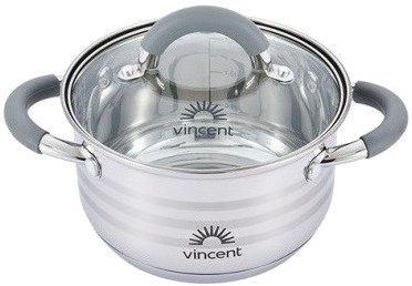 Кастрюля Vincent 24 см 5.9 л (VC-3179-24) - Фото 1