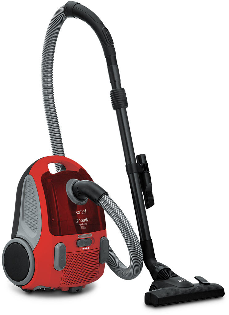 Пылесос для сухой уборки без мешка ARTEL VCC 0120 Red - Фото 1
