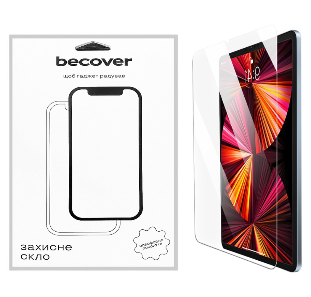 Защитное стекло для планшета BeCover for Apple iPad Mini 7 2024 Clear (712273) - Фото 1