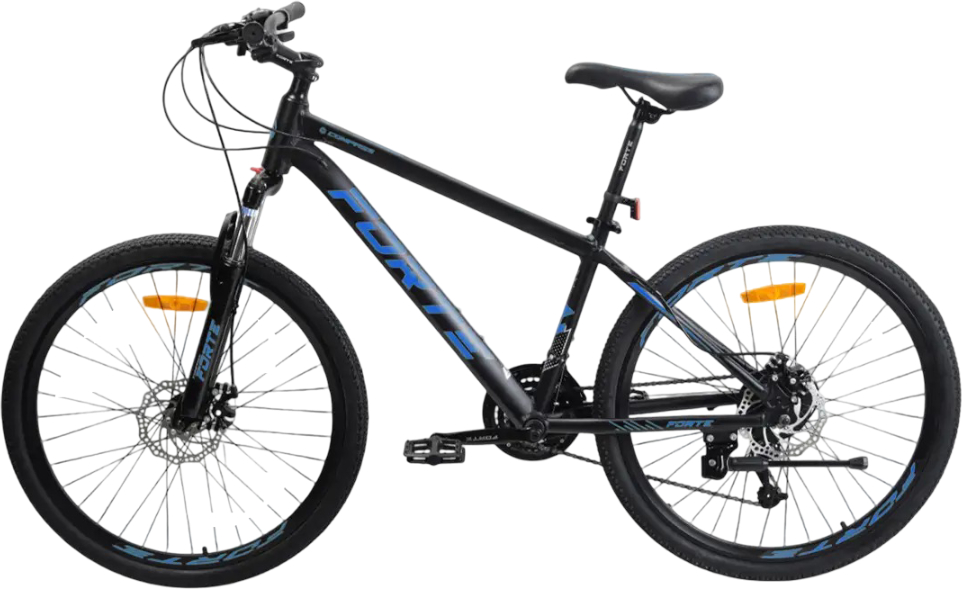 Купити Двоколісний велосипед Forte COMPASS 25.2617-07S Black/blue - Фото 1 Двоколісний велосипед Forte COMPASS 25.2617-07S Black/blue - Фото 1