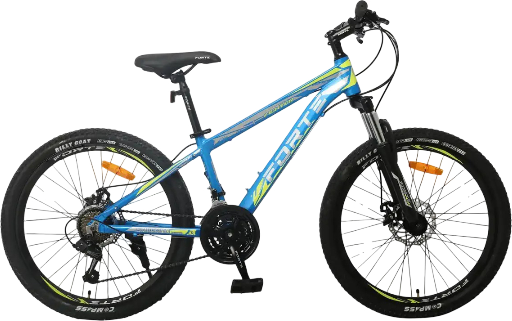 Купити Двоколісний велосипед Forte FIGHTER 12"/24" Blue - Фото 1 Двоколісний велосипед Forte FIGHTER 12"/24" Blue - Фото 1