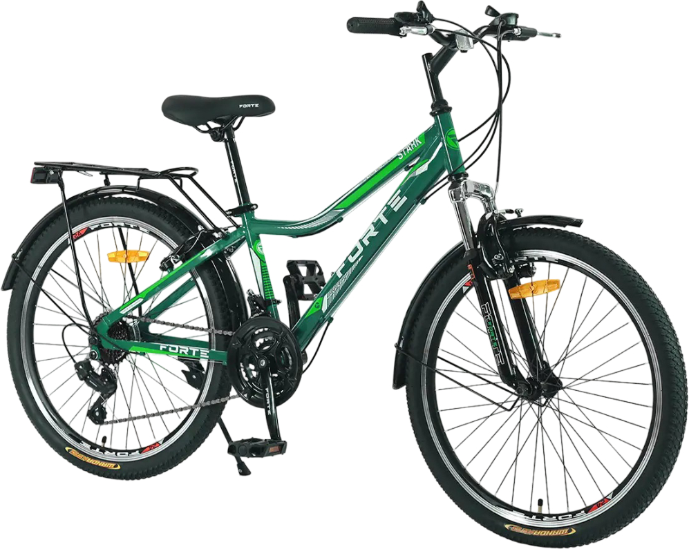 Купити Двоколісний велосипед Forte STARK 25.2413-02A Green - Фото 1 Двоколісний велосипед Forte STARK 25.2413-02A Green - Фото 1