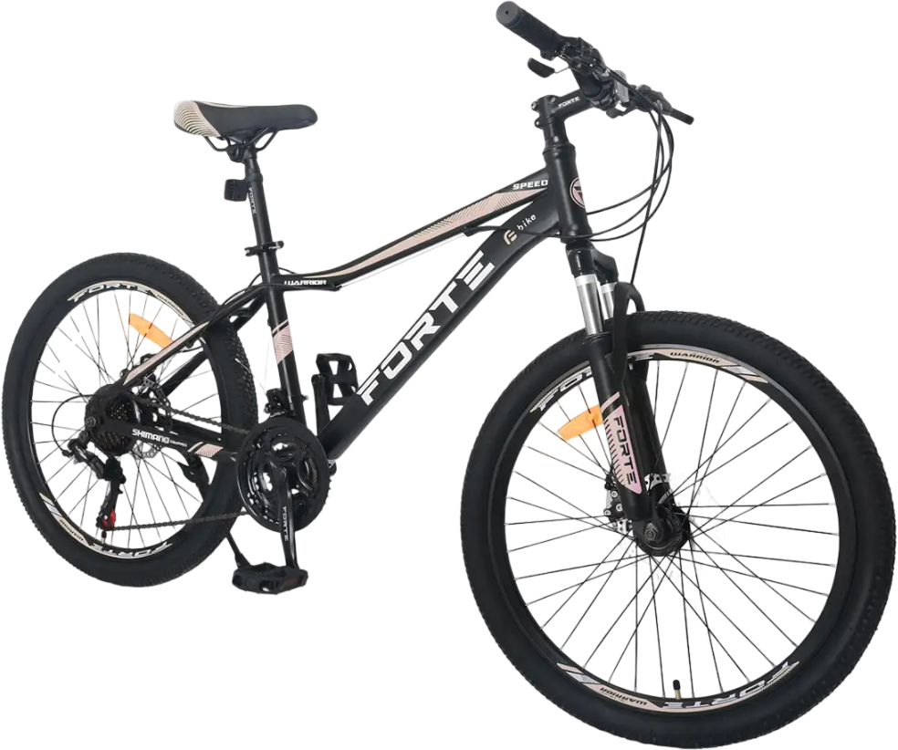 Купити Двоколісний велосипед Forte WARRIOR 25.2613-12S Black - Фото 1 Двоколісний велосипед Forte WARRIOR 25.2613-12S Black - Фото 1