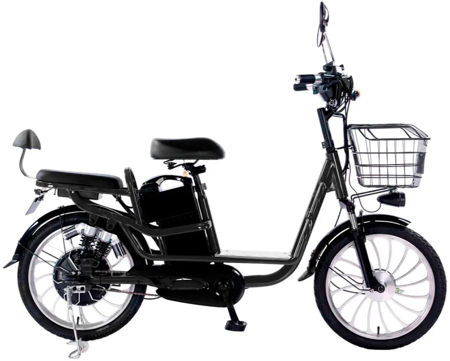Электроскутер Forte BKS-500 Black - Фото 1