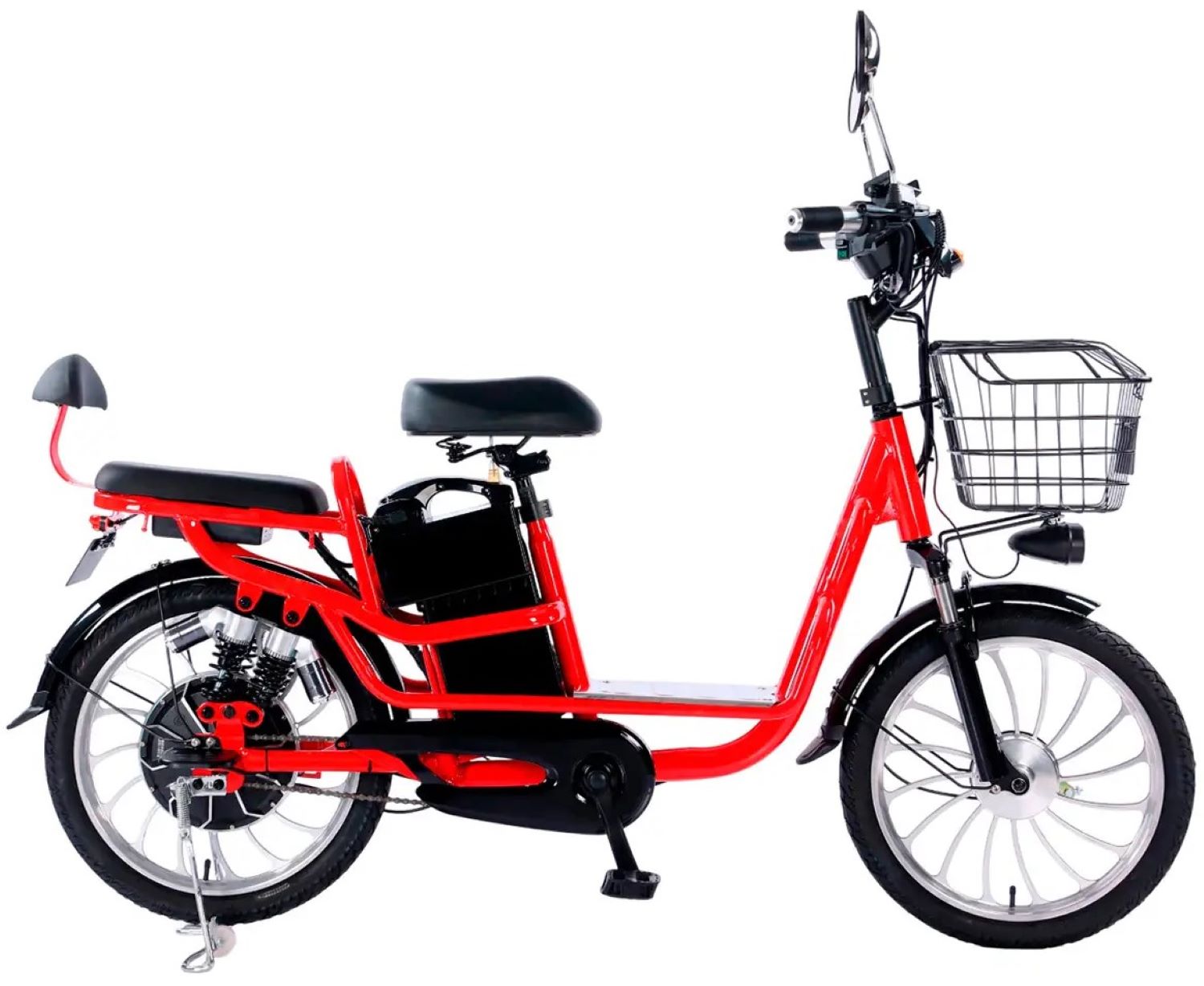 Электроскутер Forte BKS-500 Red - Фото 1