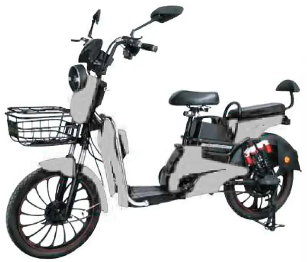 Электроскутер Forte CLEO Grey (+Аккумулятор 12V15A/12А 5 шт.) - Фото 1