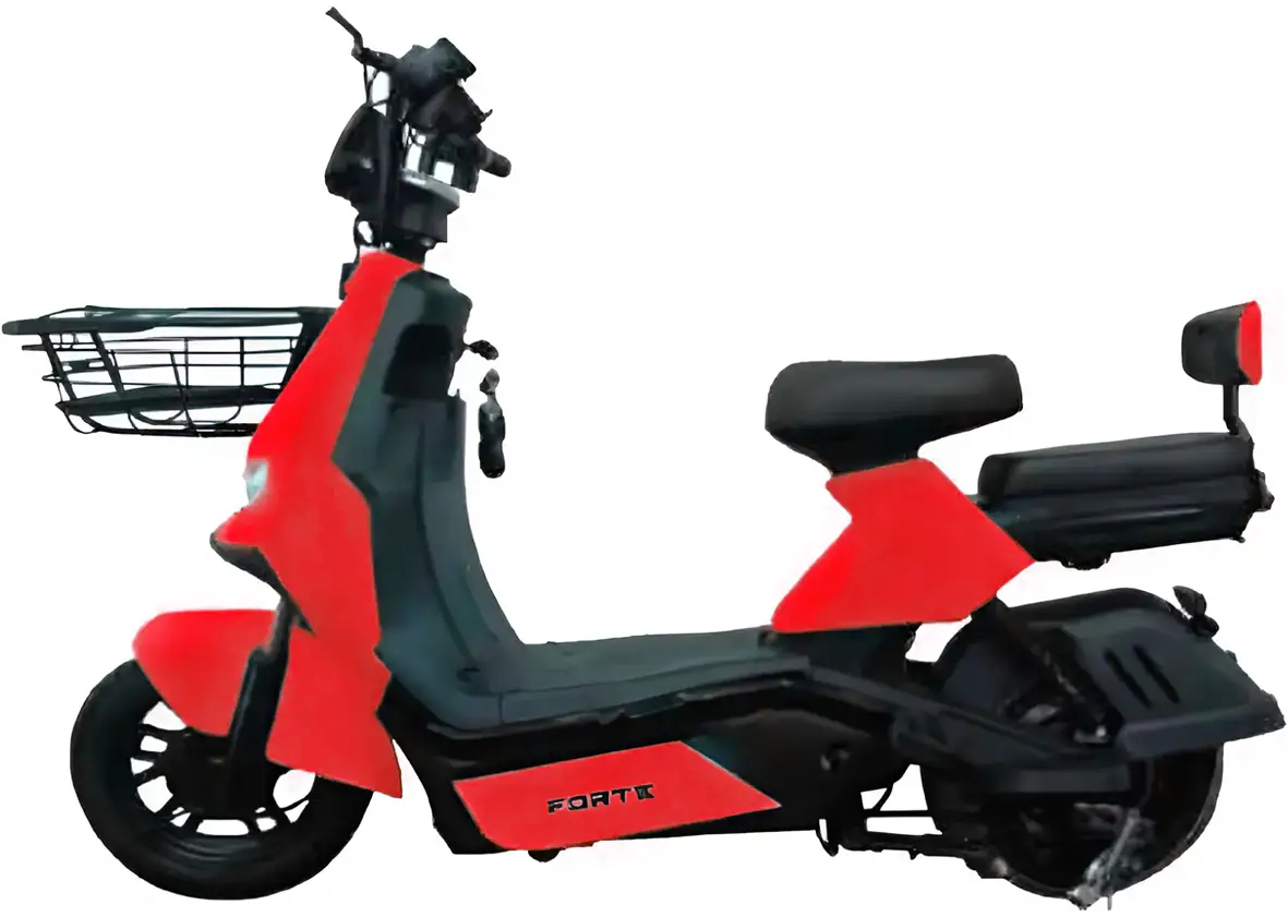 Электроскутер Forte EAGLE Red (+Аккумулятор 12V20A/25А 6 шт.) - Фото 1